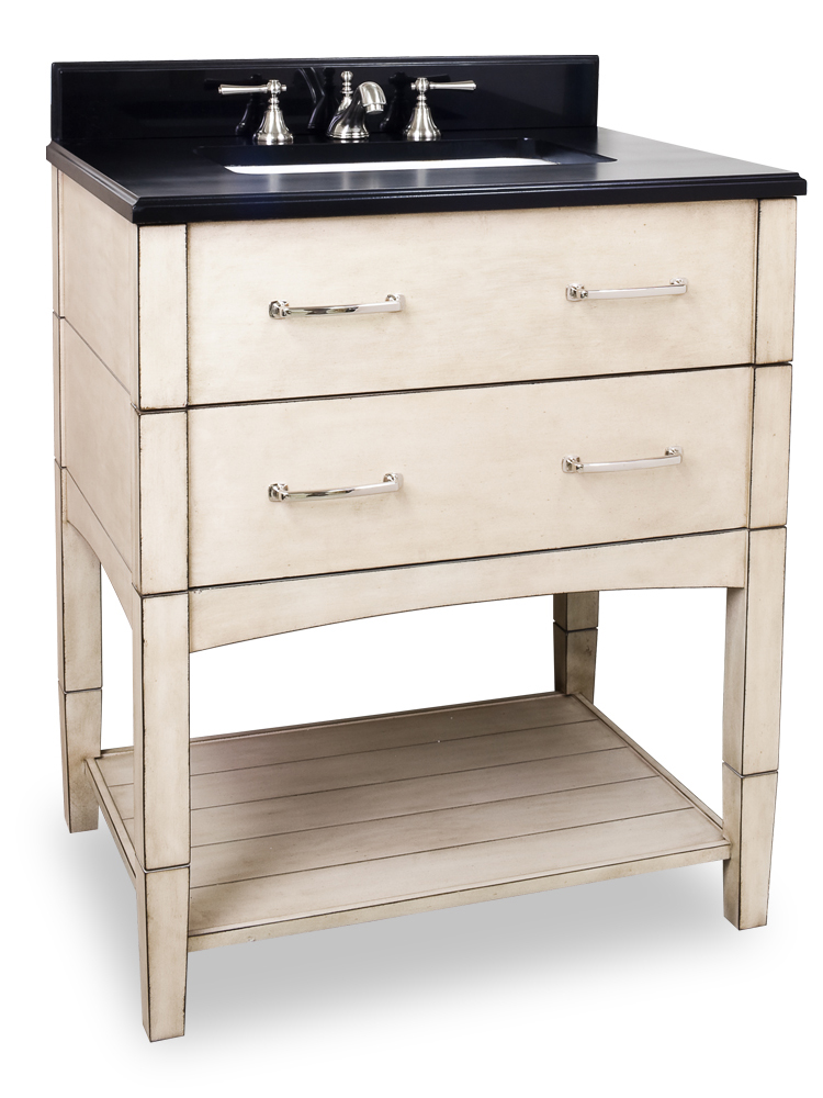 30.5" Myrtle Beach Single Bath Vanity White